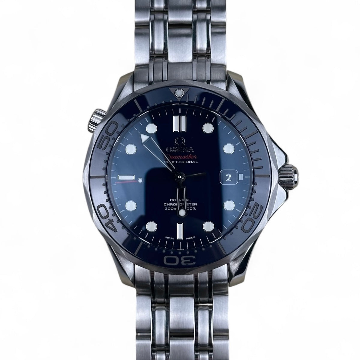 2020 Omega Seamaster Blue 41mm - 212.30.41.20.03.001 Box Papers