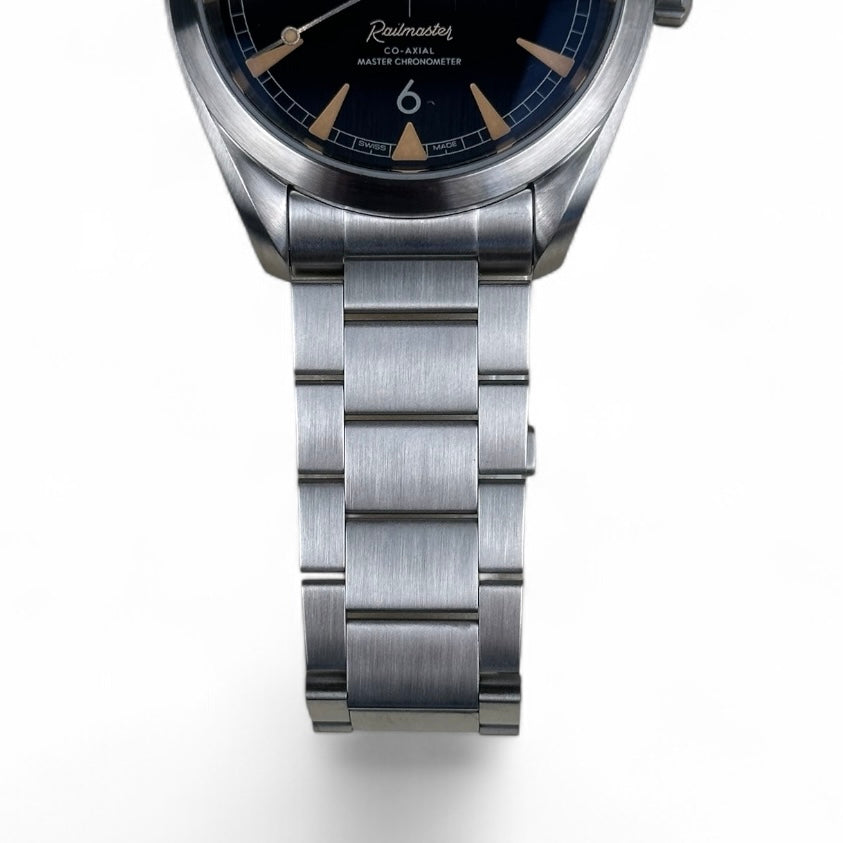 2025 Omega Railmaster Black - 220.10.40.20.01.001 Box Papers