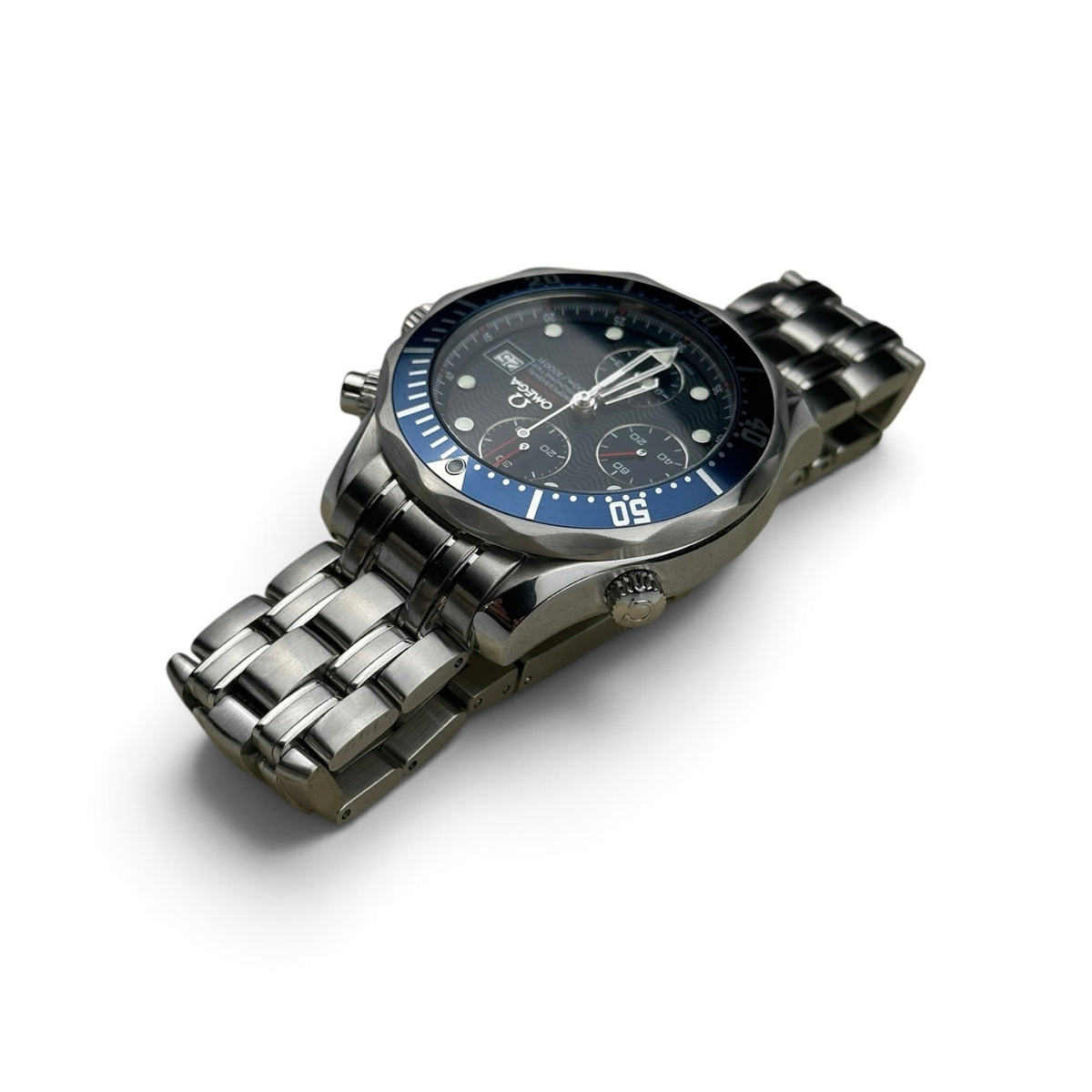 OMEGA Diver Chronograph Blue - 2225.80 Box Papers
