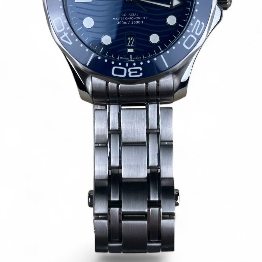 2023 Omega Seamaster 300M Blue - 210.30.42.20.03.001 Box Papers