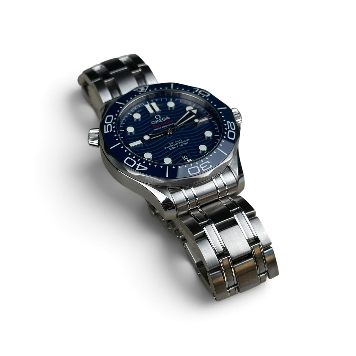 2024 Omega Seamaster 300M Blue - 210.30.42.20.03.001 Box Papers