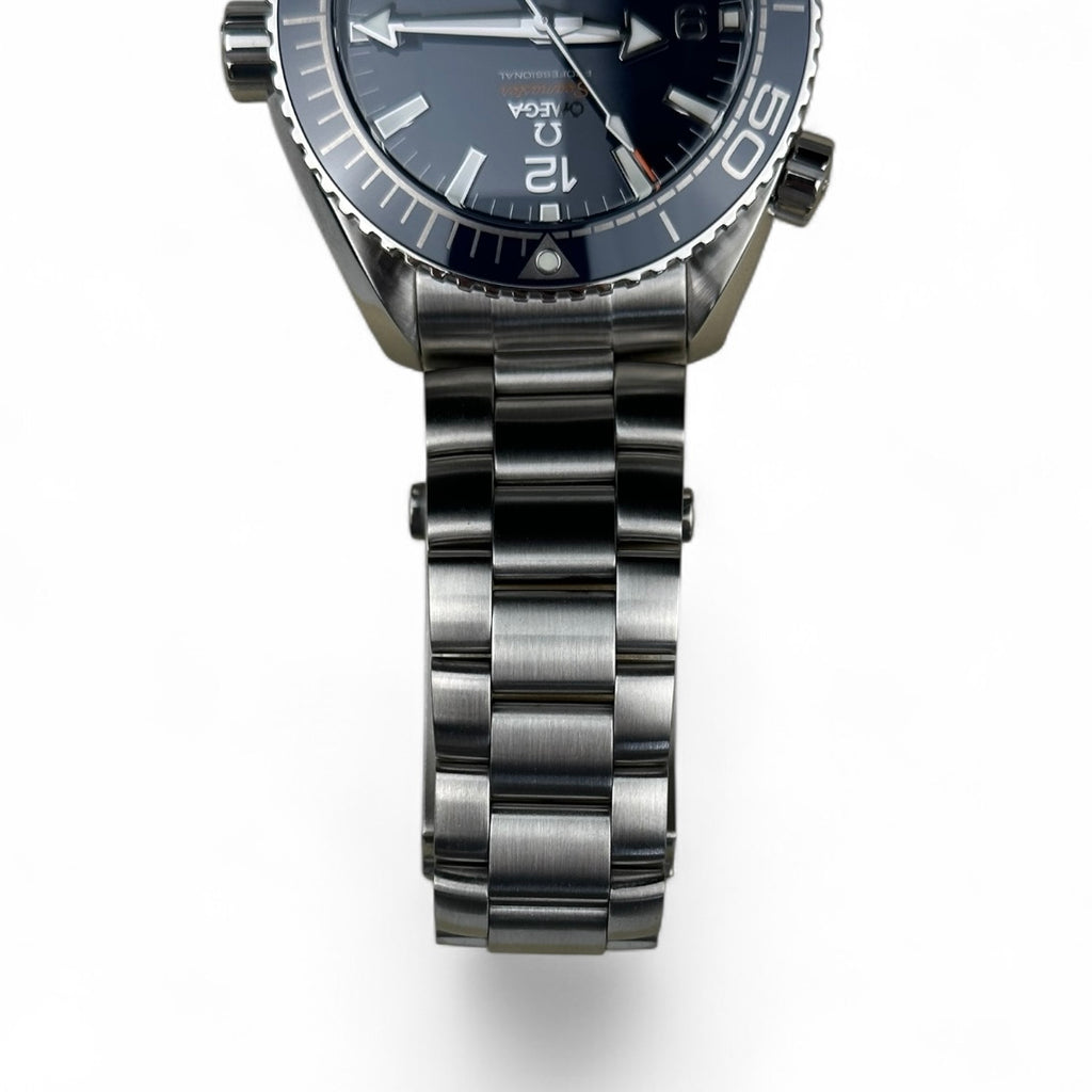 2023 Omega Planet Ocean Blue 215.30.44.21.03.001 Box Papers Swing Tag 43.5mm