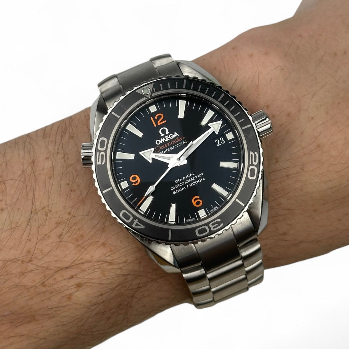 Omega Planet Ocean Black - 232.30.42.21.01.003 42mm Box Papers