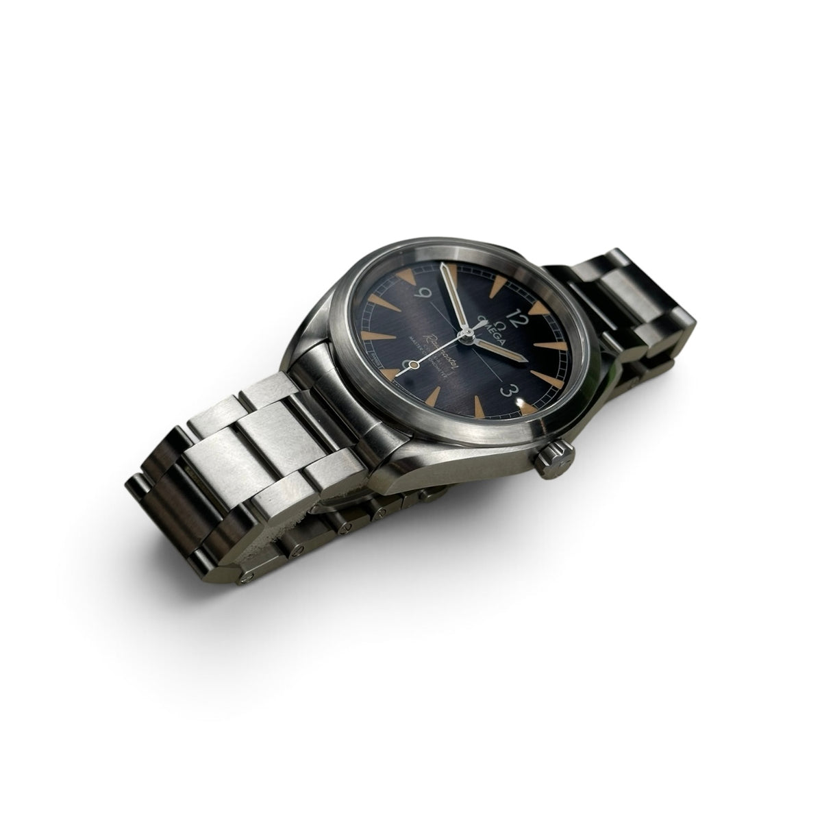 2025 Omega Railmaster Black - 220.10.40.20.01.001 Box Papers