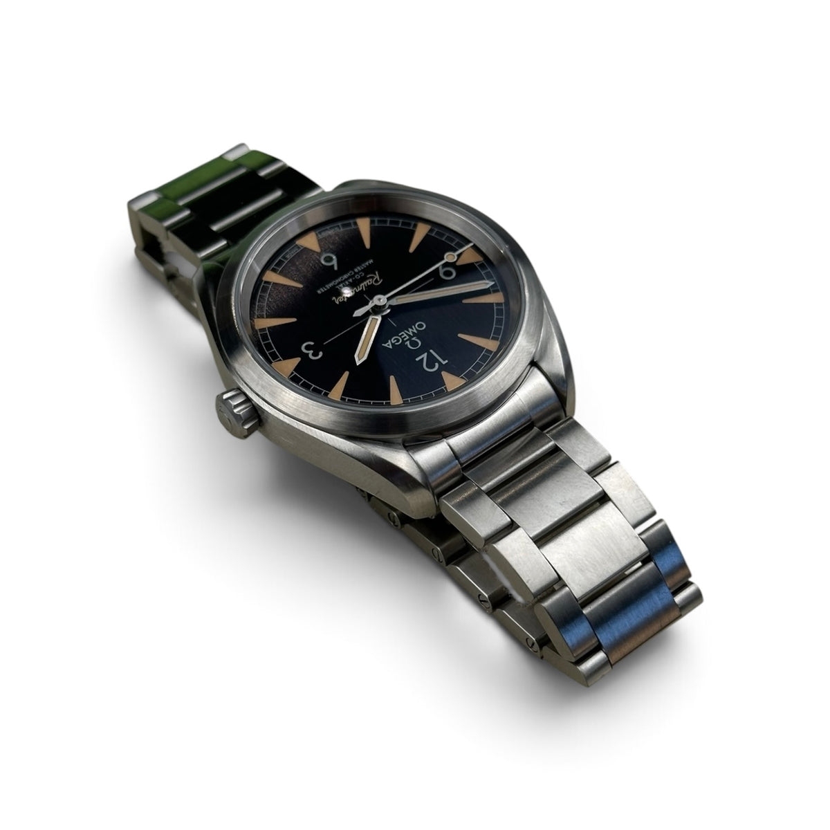 2025 Omega Railmaster Black - 220.10.40.20.01.001 Box Papers