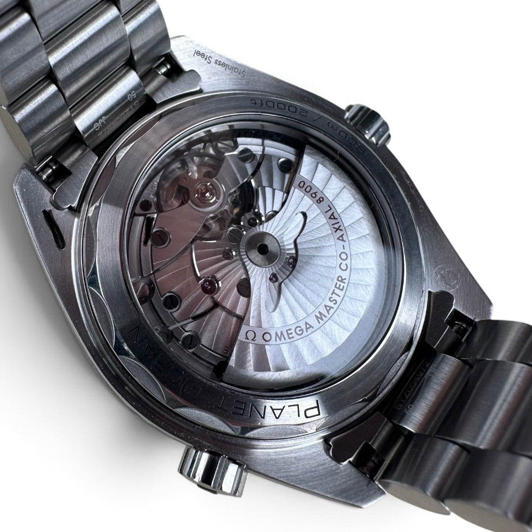 2023 Omega Planet Ocean Blue 215.30.44.21.03.001 Box Papers Swing Tag 43.5mm