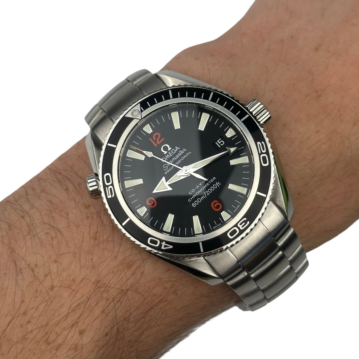 Omega Planet Ocean Black - 2201.51 42mm Box Papers