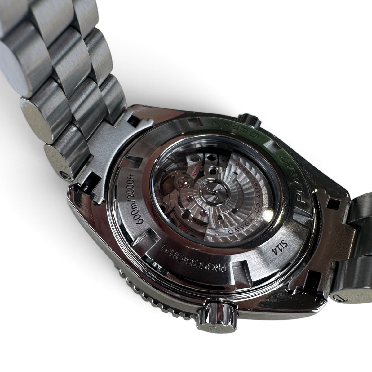 Omega Planet Ocean Black 38mm - 232.30.38.20.01.001 Box Papers