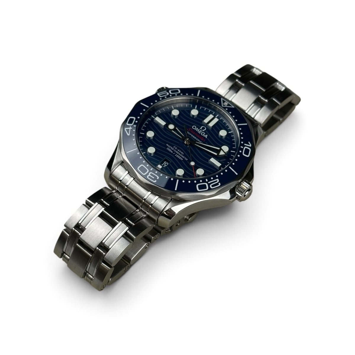 2024 Omega Seamaster 300M Blue - 210.30.42.20.03.001 Box Papers