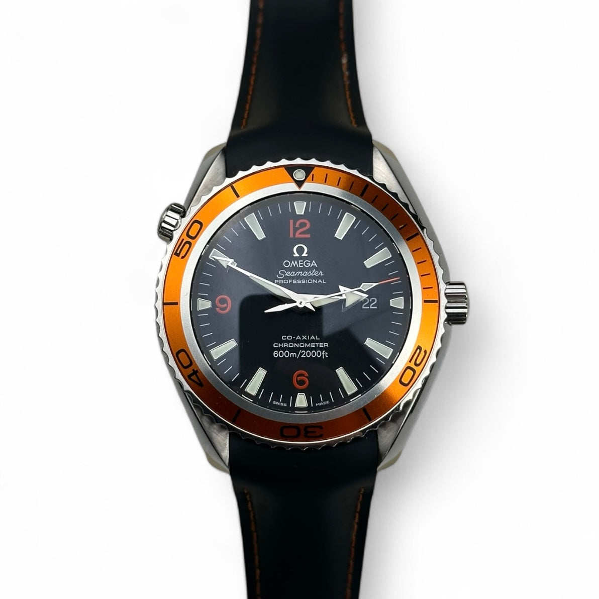 Omega Planet Ocean 45.5mm - 2908.50.38 Box Papers Swing Tag