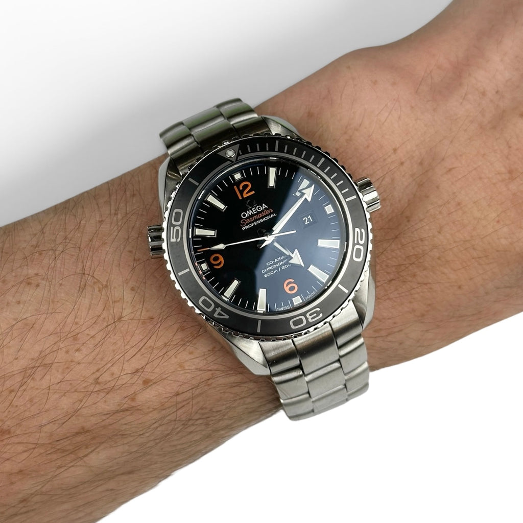 Omega Planet Ocean Black 38mm - 232.30.38.20.01.001 Box Papers
