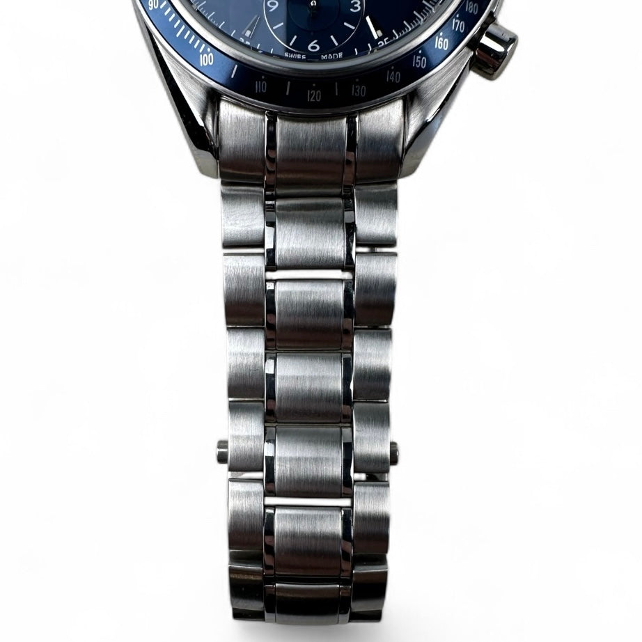 Omega Speedmaster Date Blue - 3212.80 40mm Box Papers