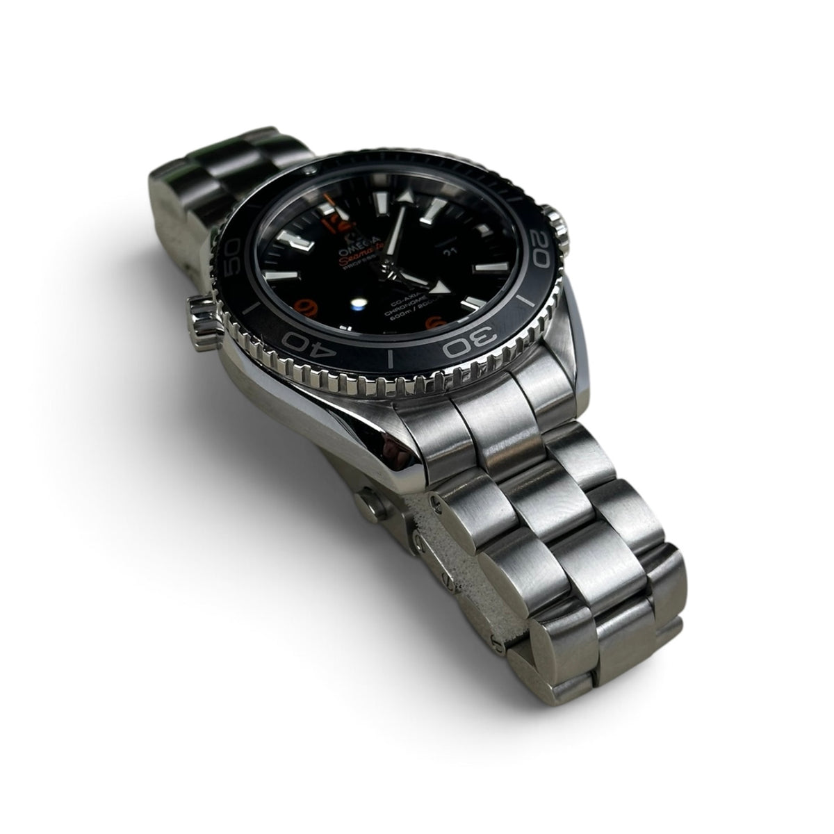 Omega Planet Ocean Black 38mm - 232.30.38.20.01.001 Box Papers
