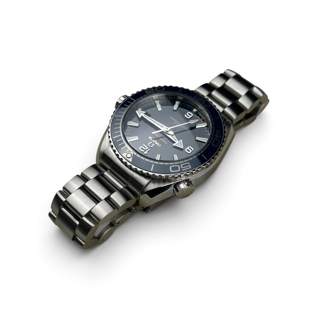 2023 Omega Planet Ocean Blue 215.30.44.21.03.001 Box Papers Swing Tag 43.5mm