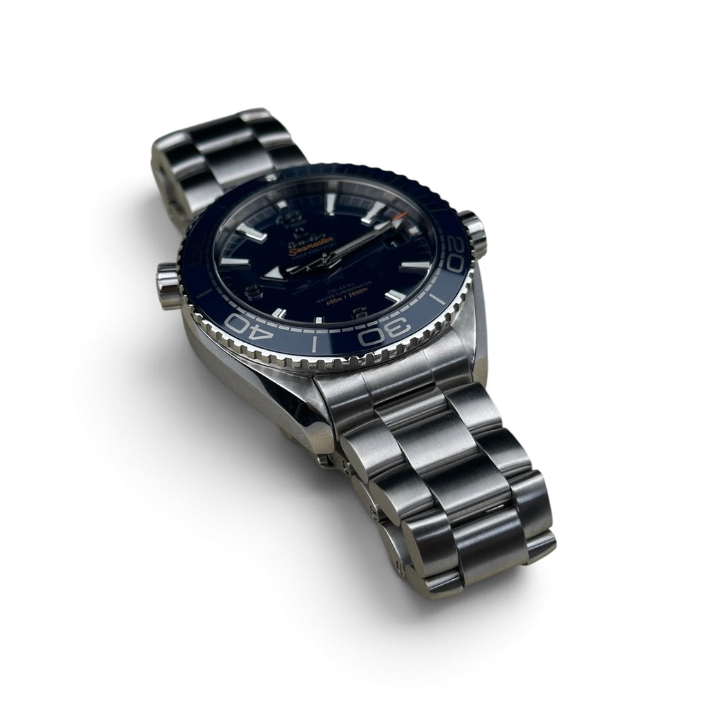 2023 Omega Planet Ocean Blue 215.30.44.21.03.001 Box Papers Swing Tag 43.5mm