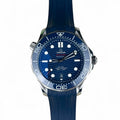 2023 Omega Seamaster 300M Blue Rubber 210.32.42.20.03.001 Box Papers