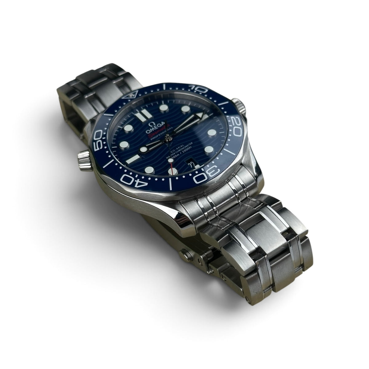 2023 Omega Seamaster 300M Blue - 210.30.42.20.03.001 Box Papers
