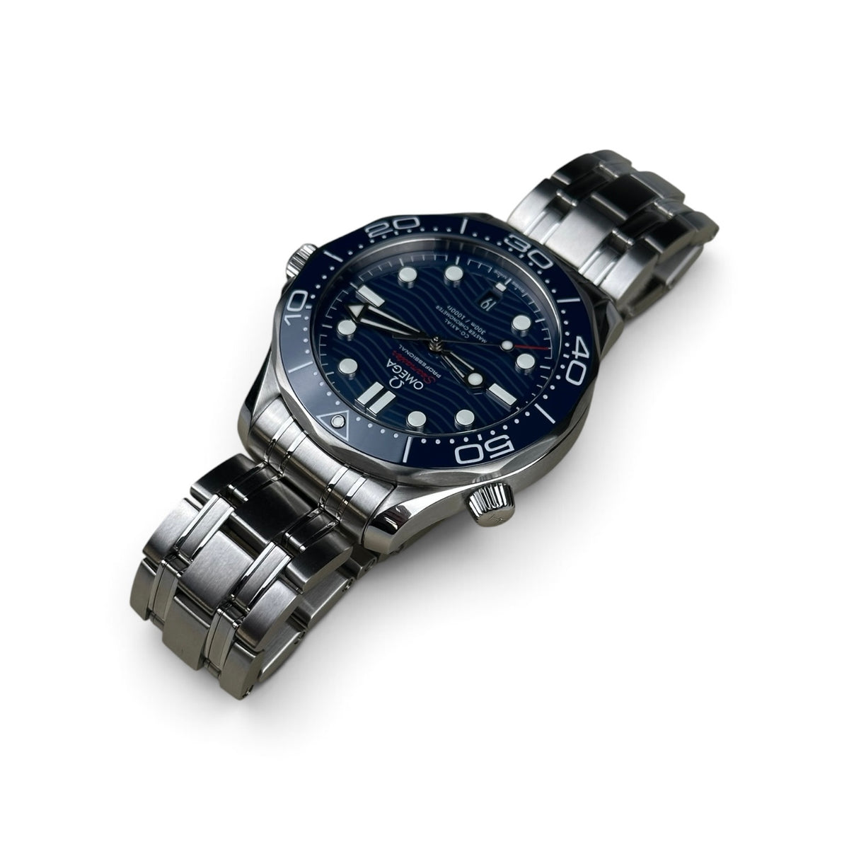 2024 Omega Seamaster 300M Blue - 210.30.42.20.03.001 Box Papers