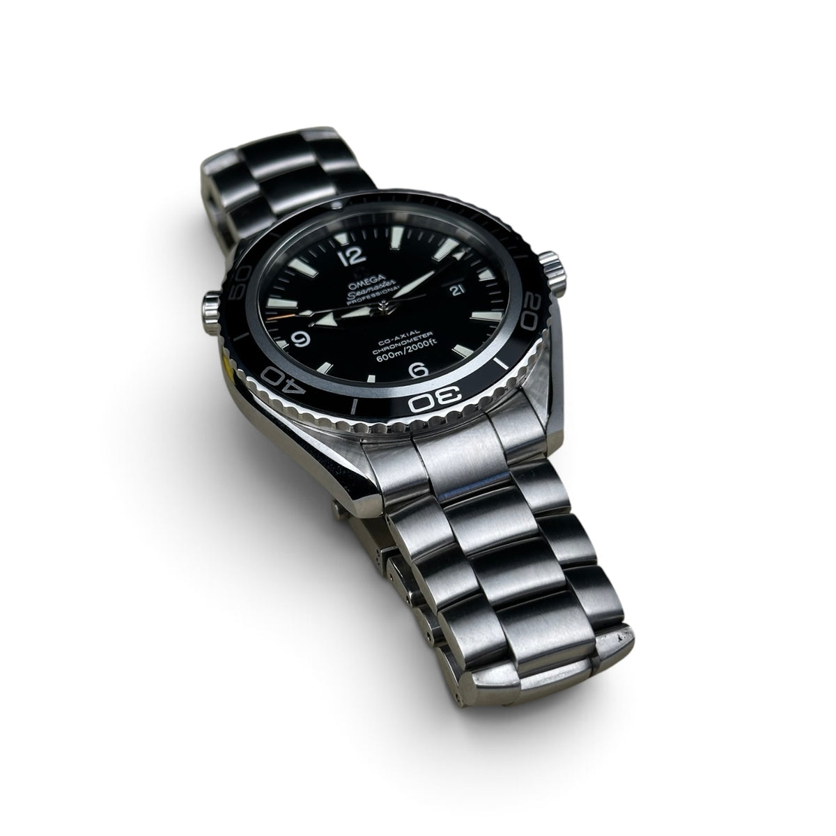 Omega Planet Ocean Black 45.5mm 2200.50 Box Papers 2008
