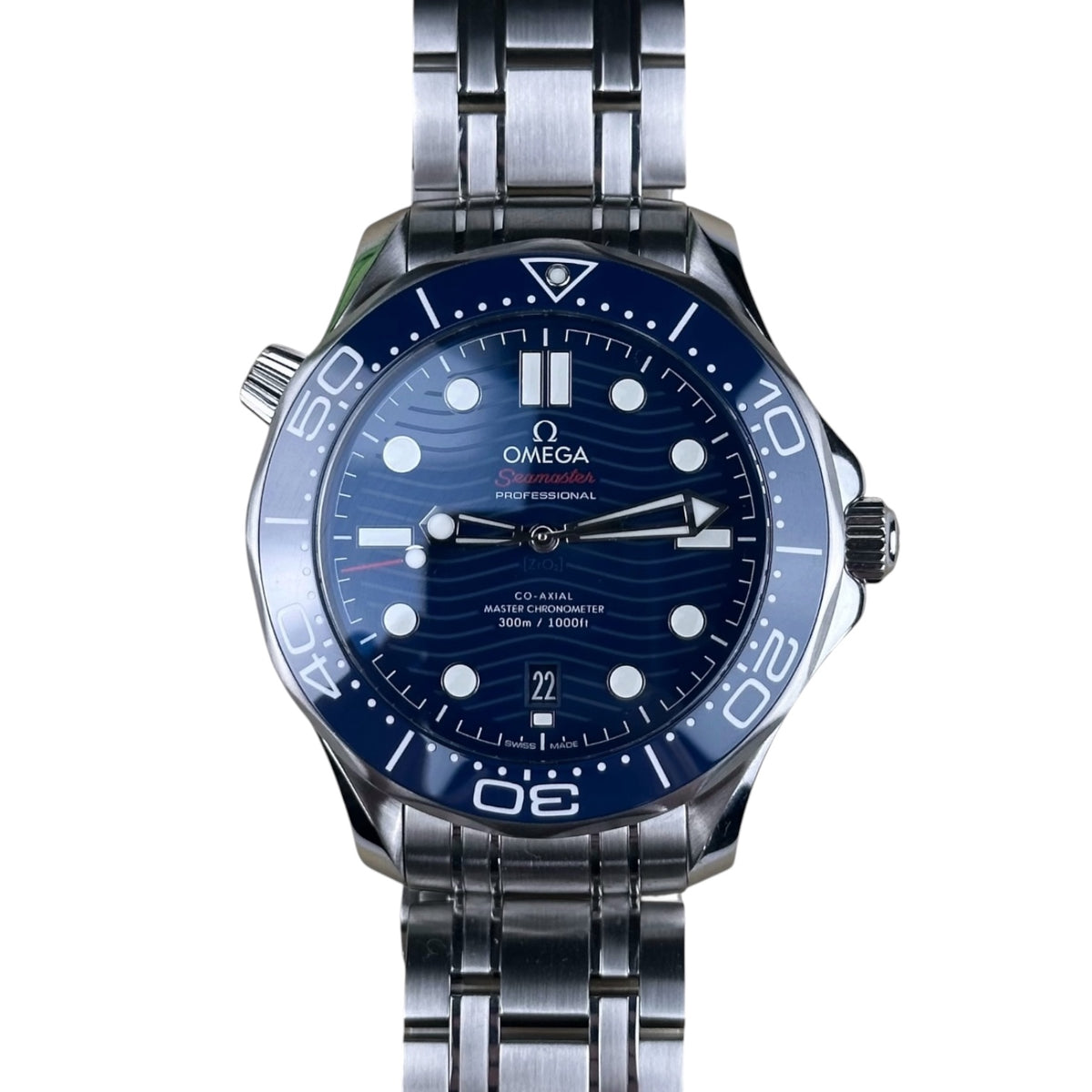 2023 Omega Seamaster 300M Blue - 210.30.42.20.03.001 Box Papers