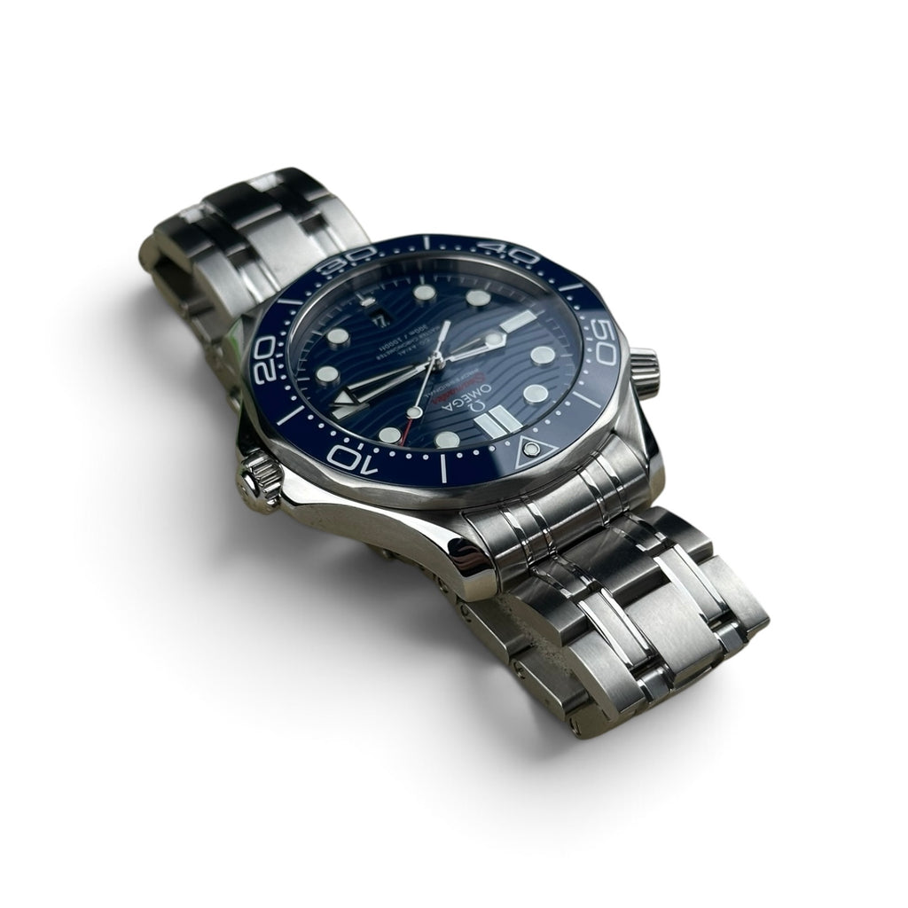 2023 Omega Seamaster 300M Blue - 210.30.42.20.03.001 Box Papers