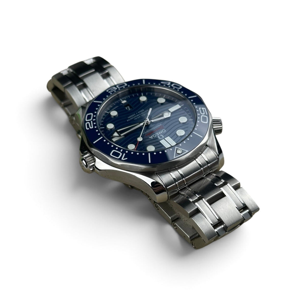 2023 Omega Seamaster 300M Blue - 210.30.42.20.03.001 Box Papers