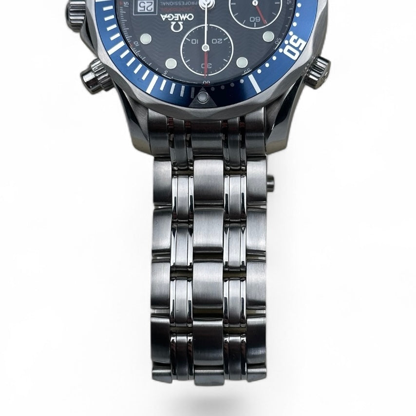 OMEGA Diver Chronograph Blue - 2225.80 Box Papers