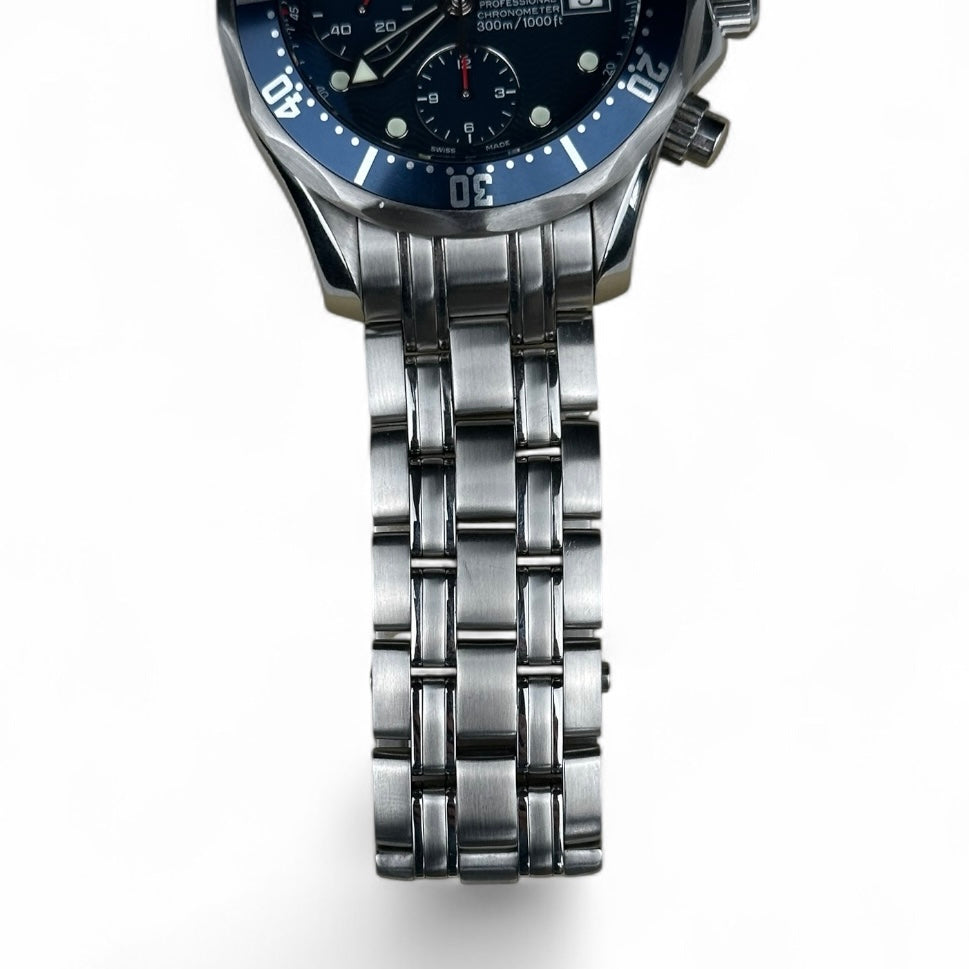 Omega Diver Chronograph Blue 2225.80 Box Papers 2013