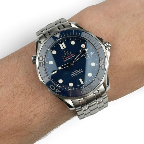 2020 Omega Seamaster Blue 41mm - 212.30.41.20.03.001 Box Papers